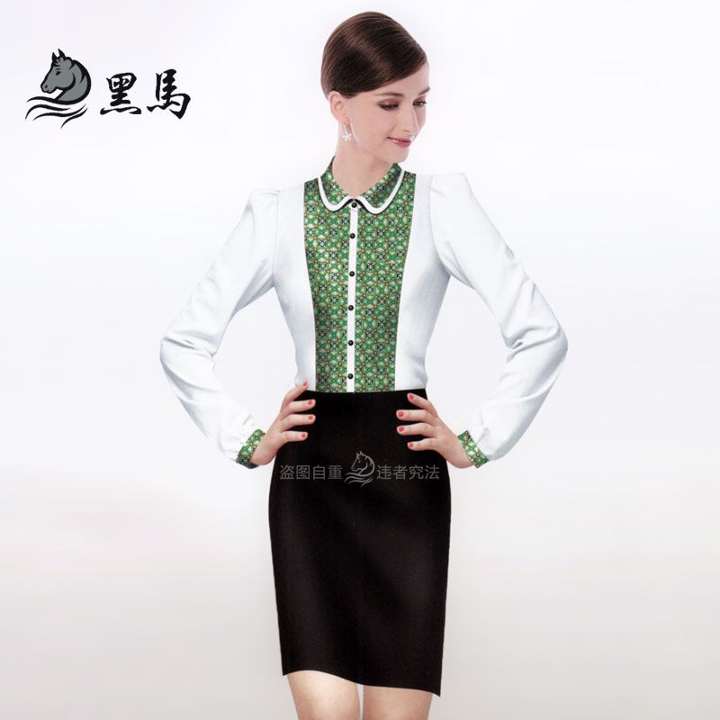 女士襯衫CS-07正面圖